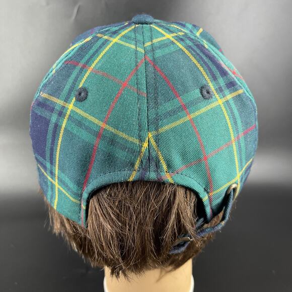 The Old Course St. Andrews Links Hat Cap Golf Tartan Collection Plaid OSFA - Picture 6 of 12